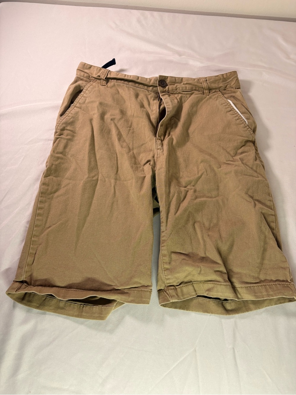 Casual Chino Shorts - Tan